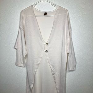 Plain long ultra soft cardigans